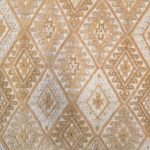 190cm x 140cm Hand Knotted Soft Tone Afghan Chobi Wool Rug - Image 5