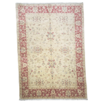 234cm x 165cm Hand Knotted Soft Tone Afghan Chobi – Wool Rug