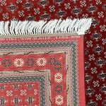 350 x 250 cm Royal Bokhara Carpet — Burgundy & Ivory