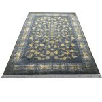 350 x 250 cm Golden Vine Persian Anthracite & Gold Rug - Image 2