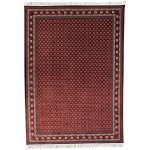 350 x 250 cm Royal Bokhara Carpet — Burgundy & Ivory
