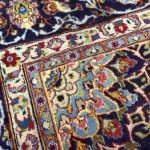 350 x 295cm Hand-Knotted Persian Mashad Sqaure Red Rug - Image 9