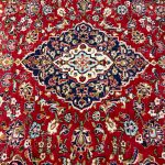 350cm x 250cm Hand-Knotted Persian Kashan Wool Rug