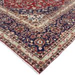 350 x 250cm Hand-Knotted Persian Kashan Red Rug - Image 9