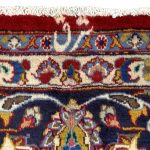 Hand-Knotted Persian Mashad Sqaure Rug