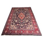 310 x 210cm Hand-Knotted Persian Navy Sarough Rug - Image 2