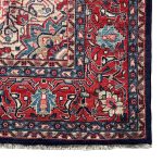 310 x 210cm Hand-Knotted Persian Navy Sarough Rug - Image 6