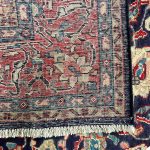 310 x 210cm Hand-Knotted Persian Navy Sarough Rug - Image 7