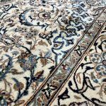 307 x 195cm Hand-Knotted Persian Nain 9la – Silk And Wool Rug - Image 6