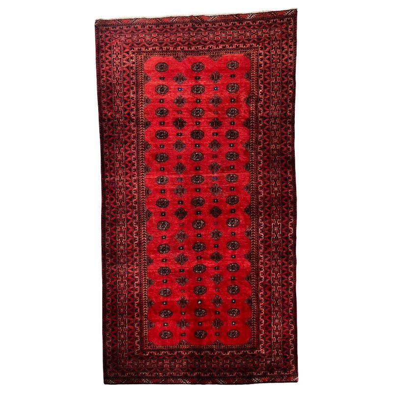 294 x 152cm Hand-Knotted Persian Ancient Turkmen Rug