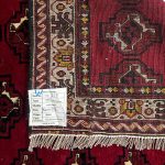300 x 112cm Hand Knotted Persian Bokhara Red Runner Rug - Image 6