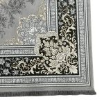 400cm x 300cm Persian Machine Made Floral Grey Rug - Image 6