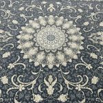 400cm x 300cm Persian Machine Made Floral Charcoal Rug - Image 5