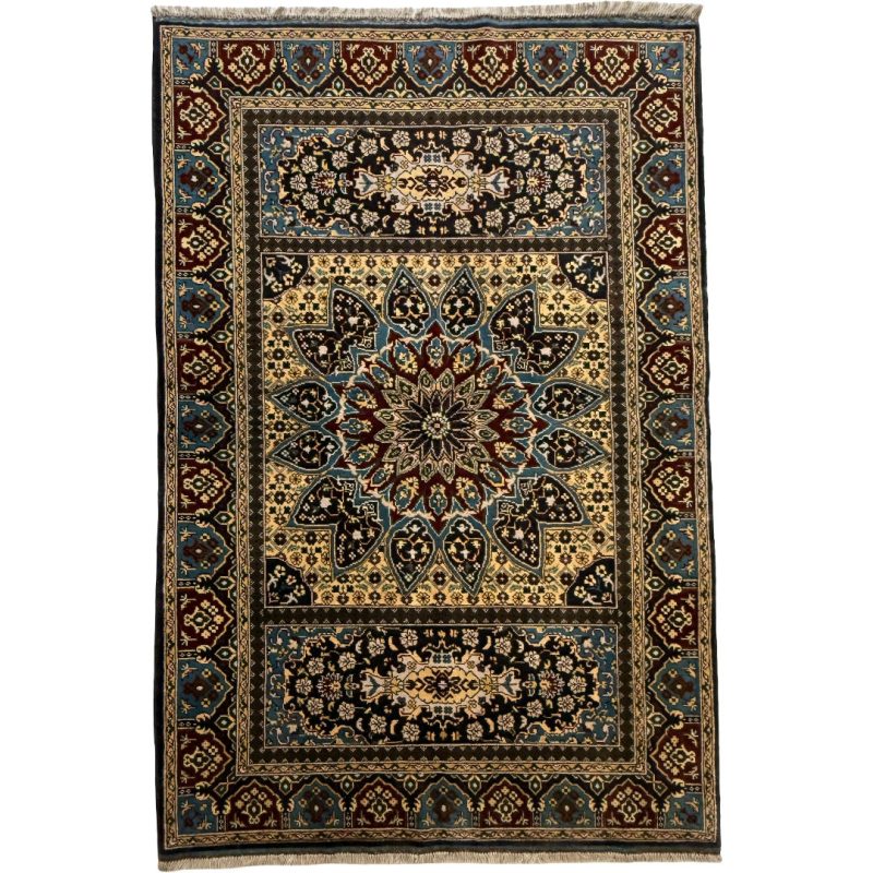 185 x 124cm Hand-Knotted Afghan Mamluk – Wool Rug