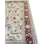 194cm x 141cm Hand-Knotted Afghan Sutri Chobi – Wool Rug - Image 4