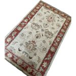 121 x 76cm Hand-Knotted Afghan Super Chobi – Wool Rug - Image 3