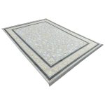400 x 300cm Premium Grey Shah Abbasi Floral Design Rug - Image 3
