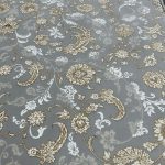 400 x 300cm Premium Grey Shah Abbasi Floral Design Rug - Image 6