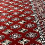400 x 300cm Super Luxury Red Bukhara Oriental Rug - Image 7