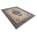 400 x 300cm Classic Deep Beige Persian Medallion Traditional Area Rug - Image 3