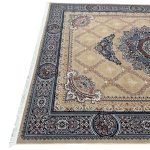 400 x 300cm Classic Deep Beige Persian Medallion Traditional Area Rug - Image 6