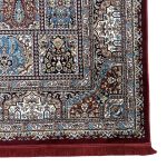 250 x 350cm Machine Made Khishti Persian Style Red Rug - Image 7