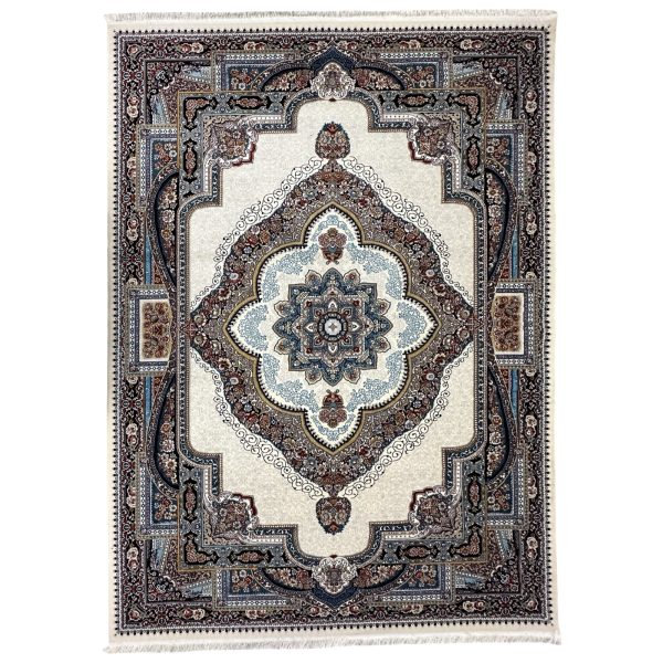 350 x 250 cm Persian Ivory Sultan’s Medallion Rug