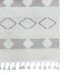 230 x 160cm Machine Made  Moroccan Diamond Pattern Rug - Image 4