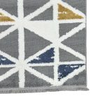 230 x 160cm Modern Geometric Triangle Rug - Image 6