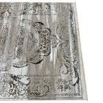 230×160cm Ornate Medallion Elegant Neutral Floral Classic Rug - Image 6