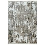 230 x 160cm Modern Abstract Distressed Contemporary Neutral Design Rug