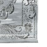 230 x 160cm Machine Made Classic Ornamental Rug – Grey & Ivory Vintage Wash - Image 7