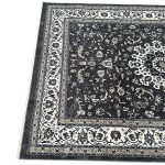 230 x 160cm Soft Machine Made Persian Classic Floral Medallion Design Rug - Image 6