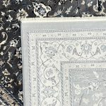 230 x 160cm Soft Machine Made Persian Classic Floral Medallion Design Rug - Image 8