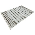 230 x 160cm Moroccan Style Rug – Modern Geometric Pattern - Image 3