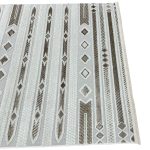 230 x 160cm Moroccan Style Rug – Modern Geometric Pattern - Image 5