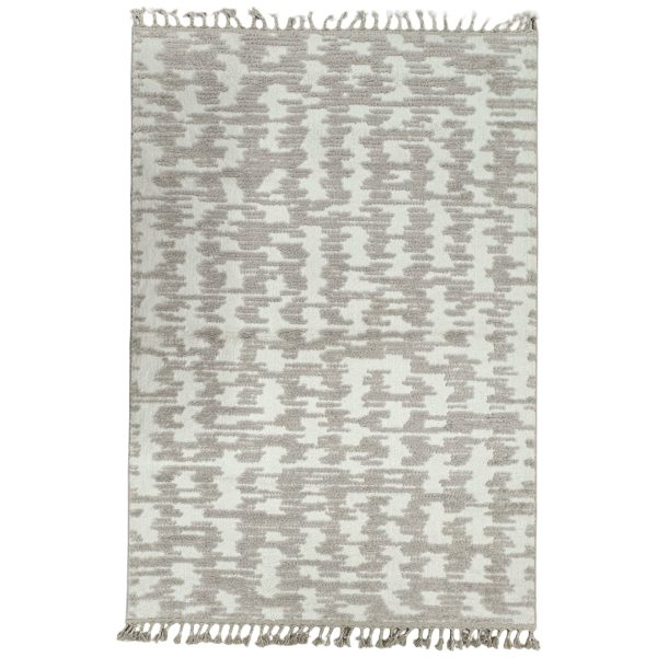 230 x 160cm Moroccan Style Abstract Textured Pattern Rug