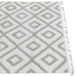 230 x 160cm Moroccan Style Diamond Pattern Rug - Image 5