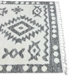 230 x 160cm Moroccan Style Tribal Pattern Rug - Image 6
