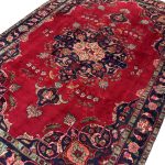 285cm x 193cm Hand-Knotted Persian Shah Abbasi Tabriz Rug - Image 3