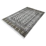 300 x 200cm Grey Bokhara Design Machine Made Rug - Image 3