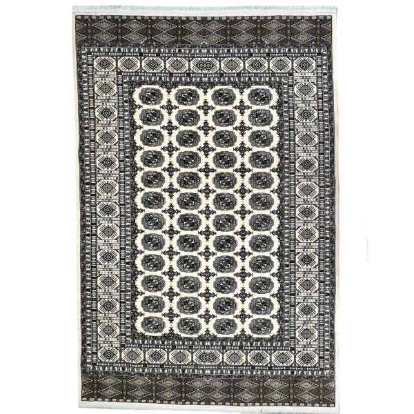 300 x 200cm Cream Bokhara Design Machine Made Rug