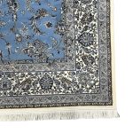 300 x 200cm Persian All Over Afshan Design Blue Rug - Image 4