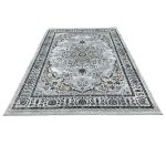 400 x 300cm Machine Made Classic Ornamental Rug – Grey & Ivory Vintage Wash - Image 2