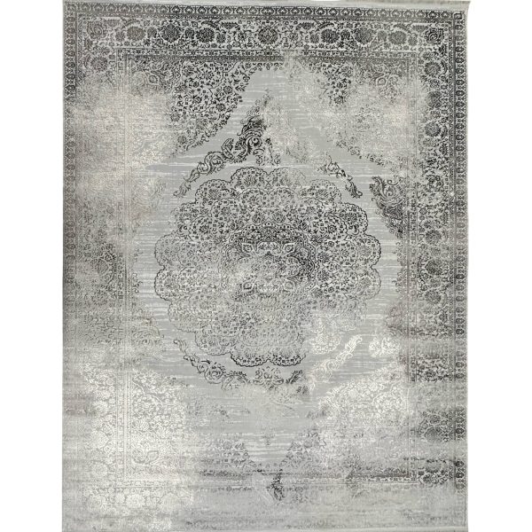 400 x 300cm Minimal Moroccan Diamond Textured Rug – Soft Neutral Tone