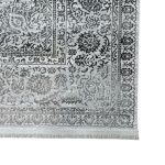 400 x 300cm Minimal Moroccan Diamond Textured Rug – Soft Neutral Tone - Image 5