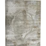 400 x 300cm Minimal Moroccan Diamond Textured Rug – Soft Neutral Tone