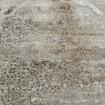 400 x 300cm Minimal Moroccan Diamond Textured Rug – Soft Neutral Tone - Image 6