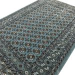 300 x 200cm Blue Bokhara Design Machine Made Rug - Image 5