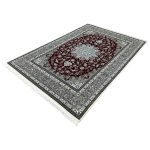 300 x 200cm Persian Kashan Elephant Feet Border Design Red Rug - Image 3